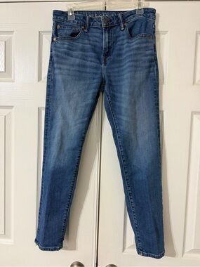 American Eagle Outfitters Men's Blue athletic Straight Jeans 30x30